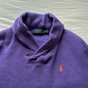 Men’s Polo Purple Sweater